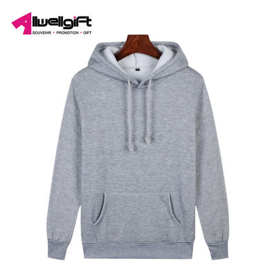 Irregular Casual Mens Hooded Sweatshirt Pullover Plus Velvet Thickening For Autumn